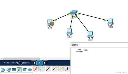 单交换机互联终端实验 构建简易局域网络的实践探索