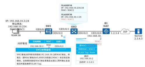 计算机网络中VLAN间通信的原理与实现方法